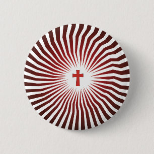 God Rocks - Christian Rock Gear 6 Cm Round Badge