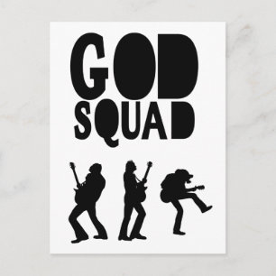 God Rocks - Christian Rock Gear! Postcard