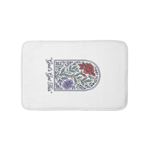 God’s Got This Vintage Floral Faith Bath Mat