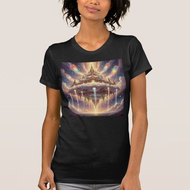 God’s Infinite Bank Divine Abundance Realm Art T-Shirt (Front)