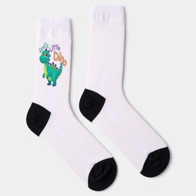 God’s Little Dino Socks (Right)