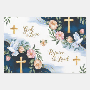 God’s Love  Wrapping Paper Sheet