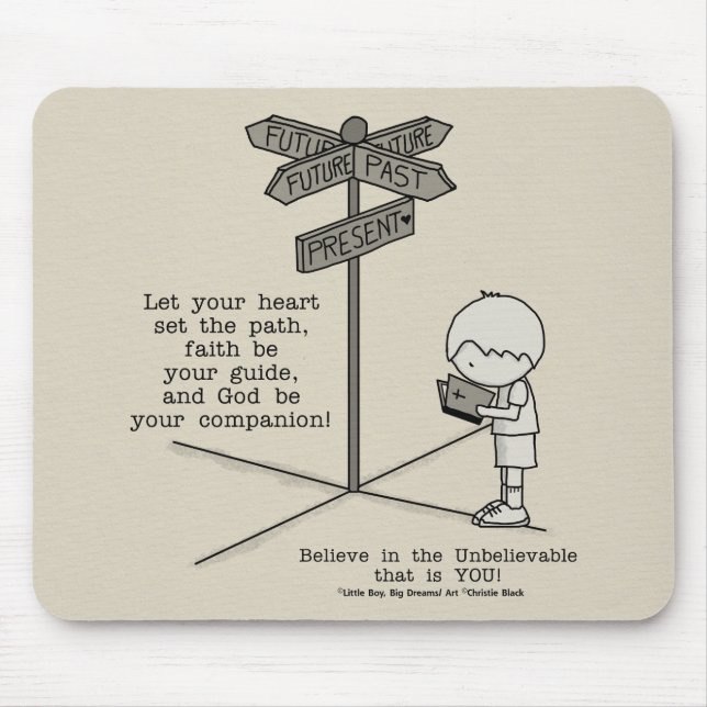 God’s Your Companion Mouse Pad (Front)