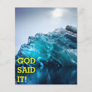 God Said It! Flyer