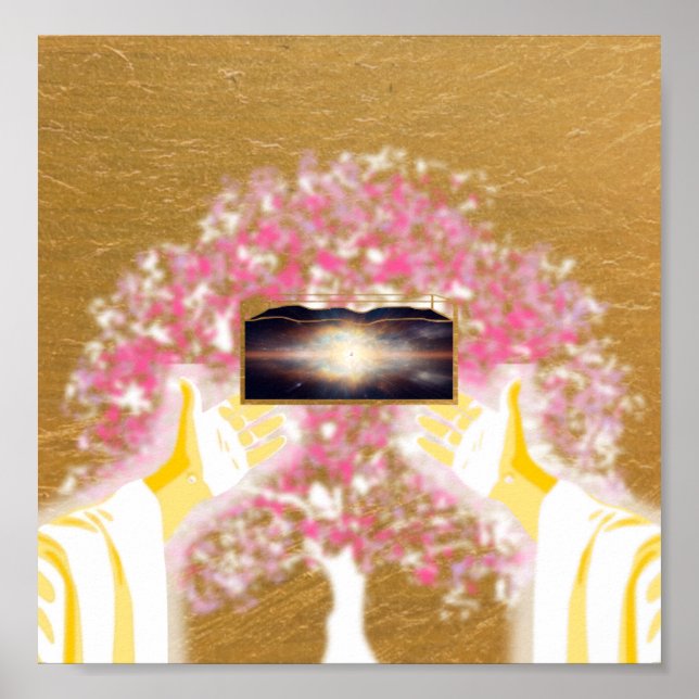 God said, Let there be light Poster (Front)