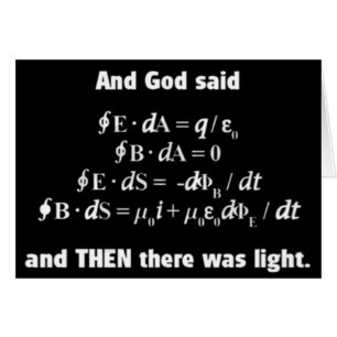 God Said Let There Be Light Religious Satire