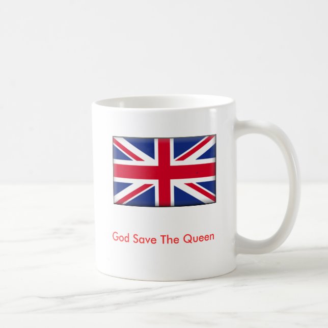 God Save The Queen Mug (Right)