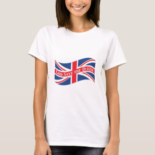 God Save the Queen with Union Jack T-Shirt