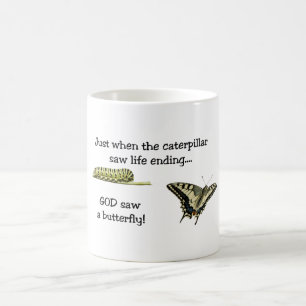God Saw A Butterfly Classic Mug