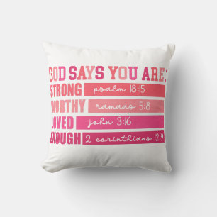 God Says Cushion