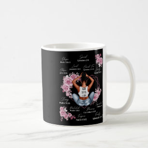 God Says I Am Melanin Black History Month African Coffee Mug