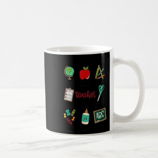 God Says I Am Teacher  Coffee Mug (Right)