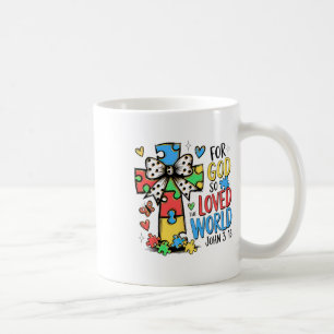 God Says You Are Bible Verses Christian Autism Awa Coffee Mug