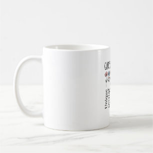 God Says You Are Floral Christian Vector Design_1 Coffee Mug