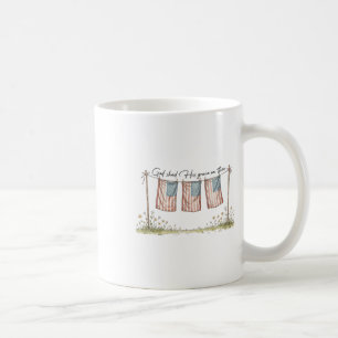 God Shed His Grace On Thee Christian 4th Of July U Coffee Mug