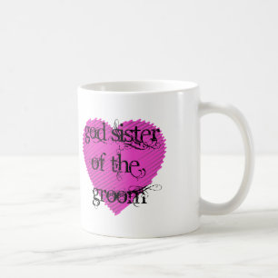God Sister of the Groom Coffee Mug