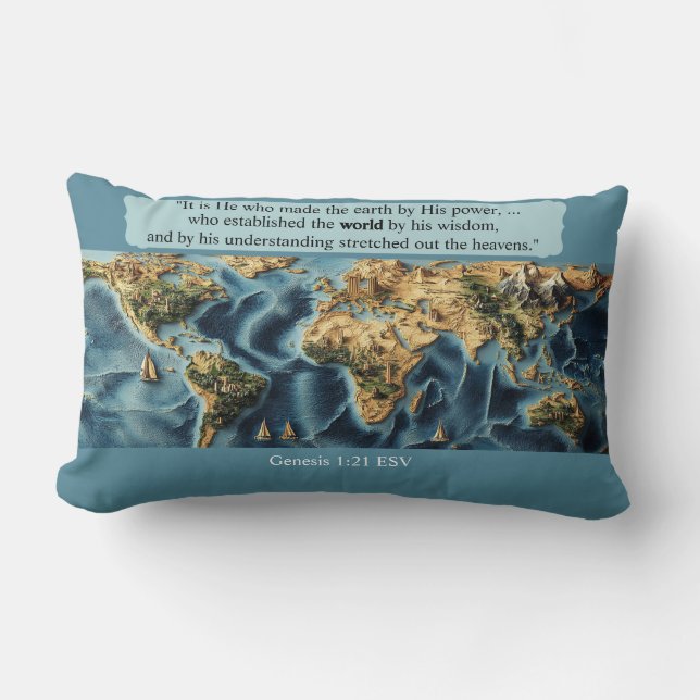 God So Loved the World, Lumbar Cushion (Front)