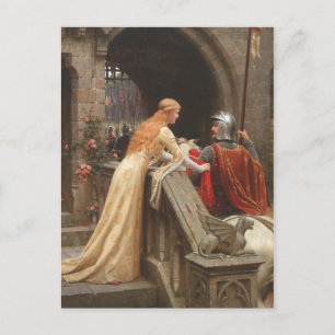 God Speed by Edmund Blair Leighton, c. 1900 Postcard