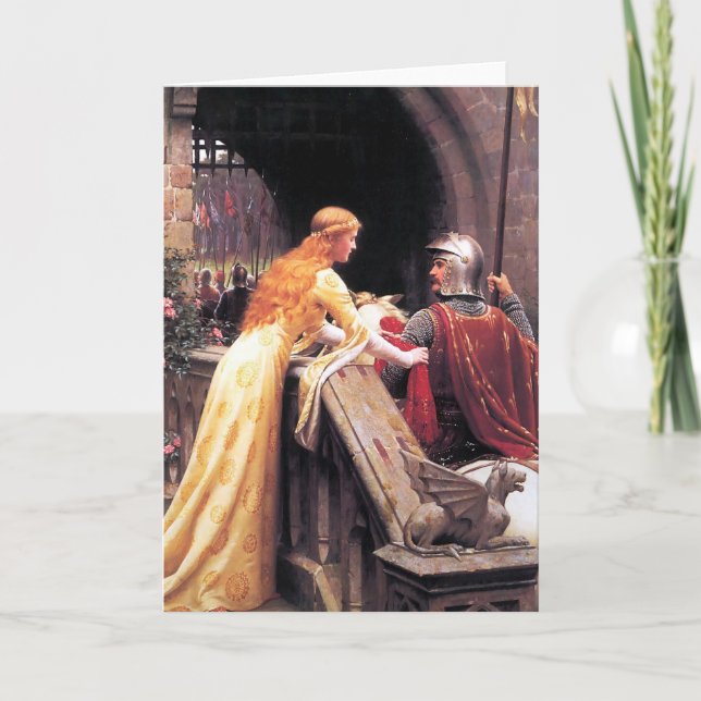 God Speed by Edmund Blair Leighton Card (Front)