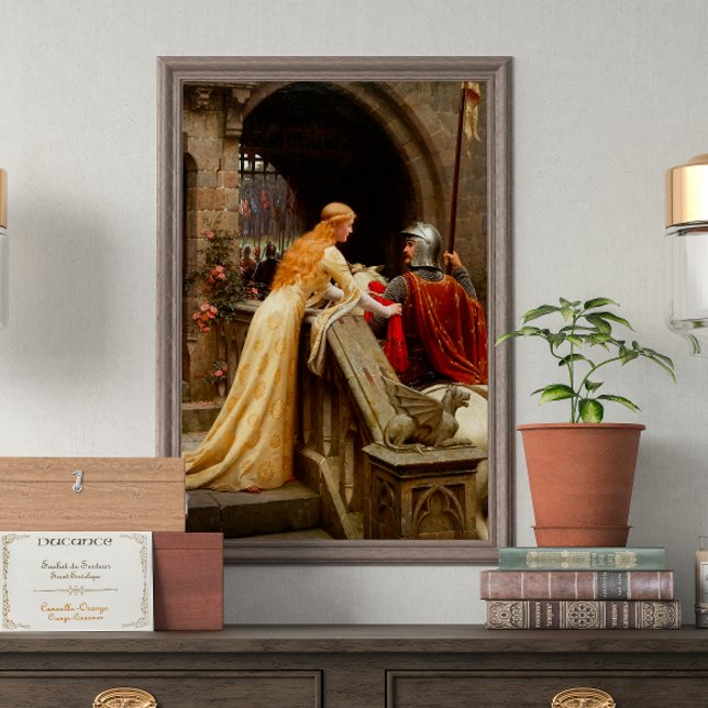 God Speed Edmund Leighton Fine Art Mediaeval Poster (Creator Uploaded)