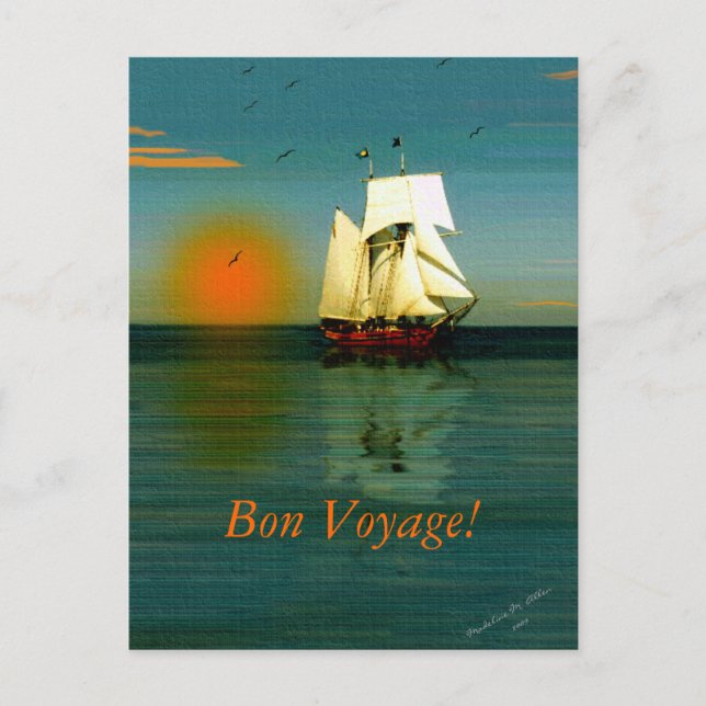 God Speed Postcard (Front)