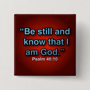 God - Square Button