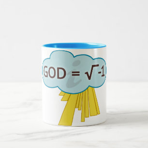 God = Square Root of -1 Mug