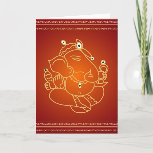 God SriGanesha - Card (Front)