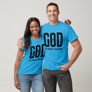 God The Original Superhero Biblical Cross Unisex T-Shirt