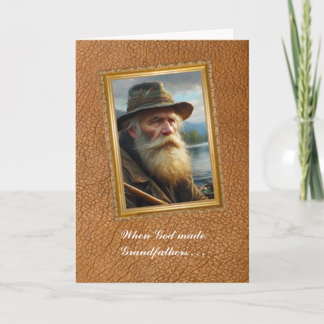 God threw away the Grandfather mold Card (Front)