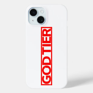 God Tier Stamp iPhone 15 Case