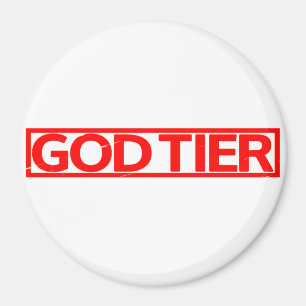 God Tier Stamp Magnet