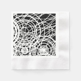 god touches the dark water  napkin