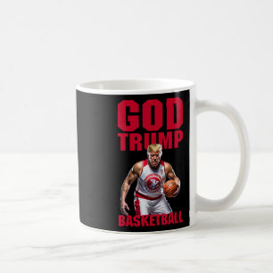 God Trump Sketll Funny Trump Patriotic Republican  Coffee Mug