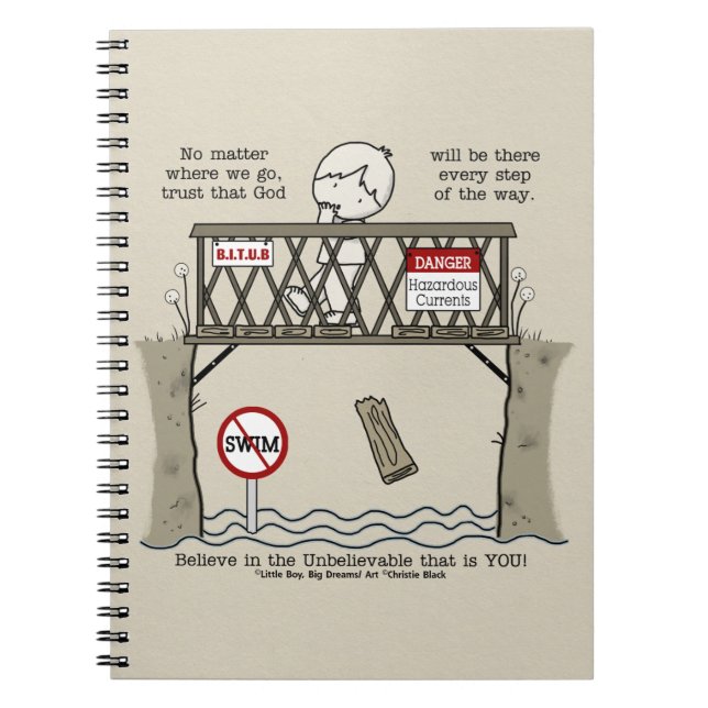 God Will Be There Notebook (Front)