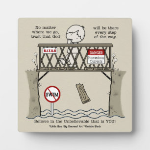 God Will Be There Plaque