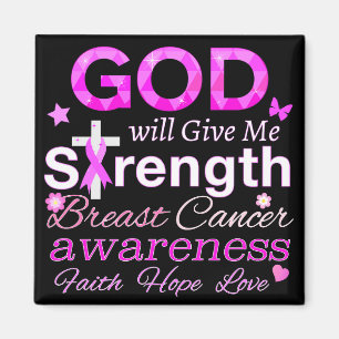 GOD Will Give Me Strength Magnet