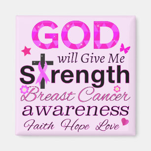 GOD Will Give Me Strength Magnet