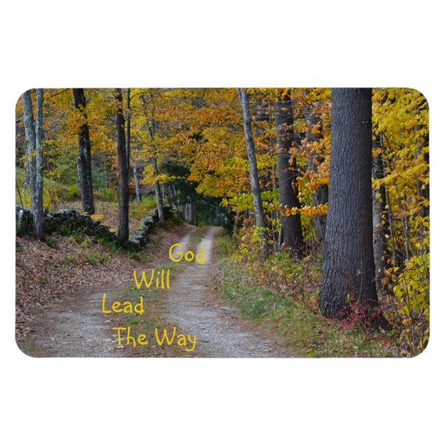 God Will Lead The Way Magnet (Horizontal)