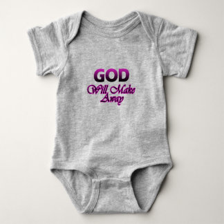 God will make away baby bodysuit