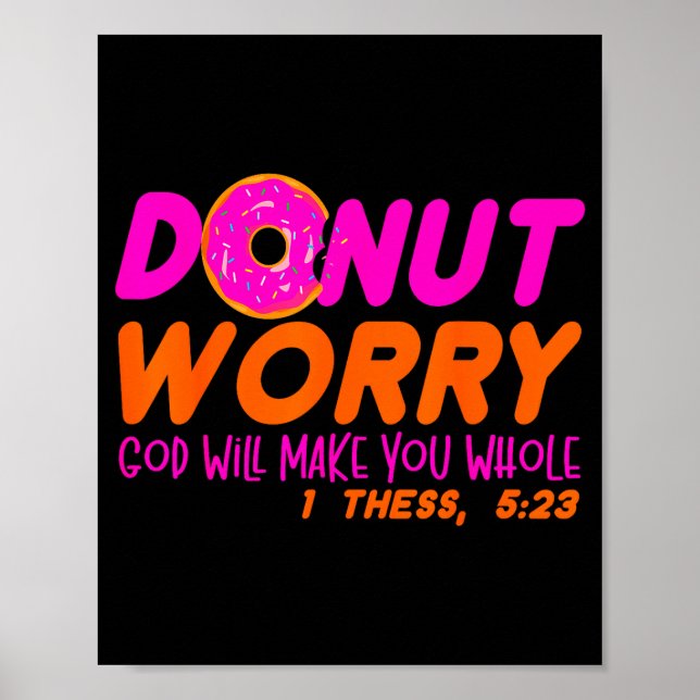 God Will Make You Whole Funny Men Women Jesus Doug Poster (Front)