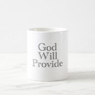 God Will Provide Coffee Mug