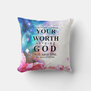 God Will Save You Photo Edit Cushion