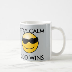 GOD WINS Coffee Mugs