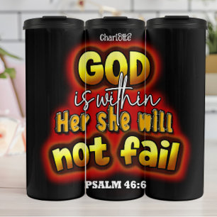 God Within Her: She Prevails Thermal Tumbler
