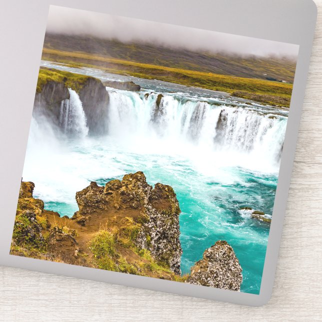 Godafoss waterfall, Iceland (Detail)