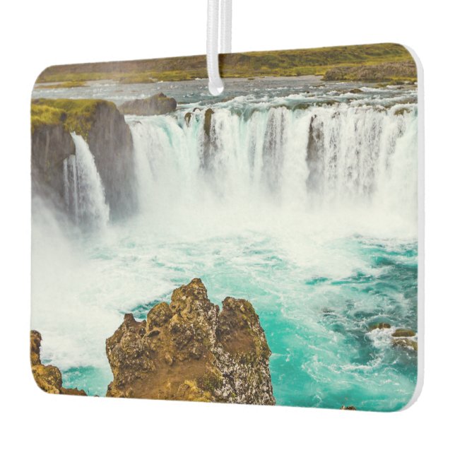 Godafoss waterfall, Iceland Car Air Freshener (Left)