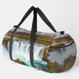 Godafoss waterfall, Iceland Duffle Bag