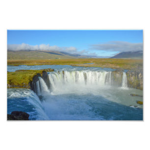 Godafoss Waterfall, Iceland Photo Print