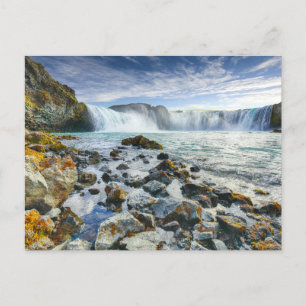 Godafoss Waterfalls, Iceland Postcard